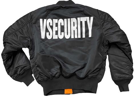 vsecurity narcissist bomber jacket.